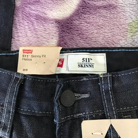 Levi’s 511 Skinny Fit Brand New Jeans for Big Boys - Picture 8 of 11